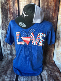 Patriotic Love T-shirt