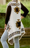 Aztec Print Vest
