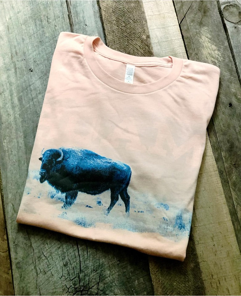 Roam Buffalo Graphic T-Shirt