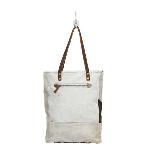 Cowhide Black and White Purse/Tote