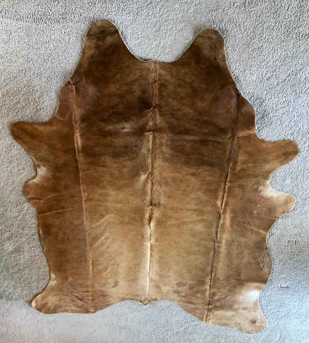 Brazilian Solid Cowhide Rug 5'x7'