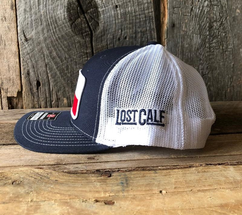 Lost Calf Brand "Texas Flag Patch"