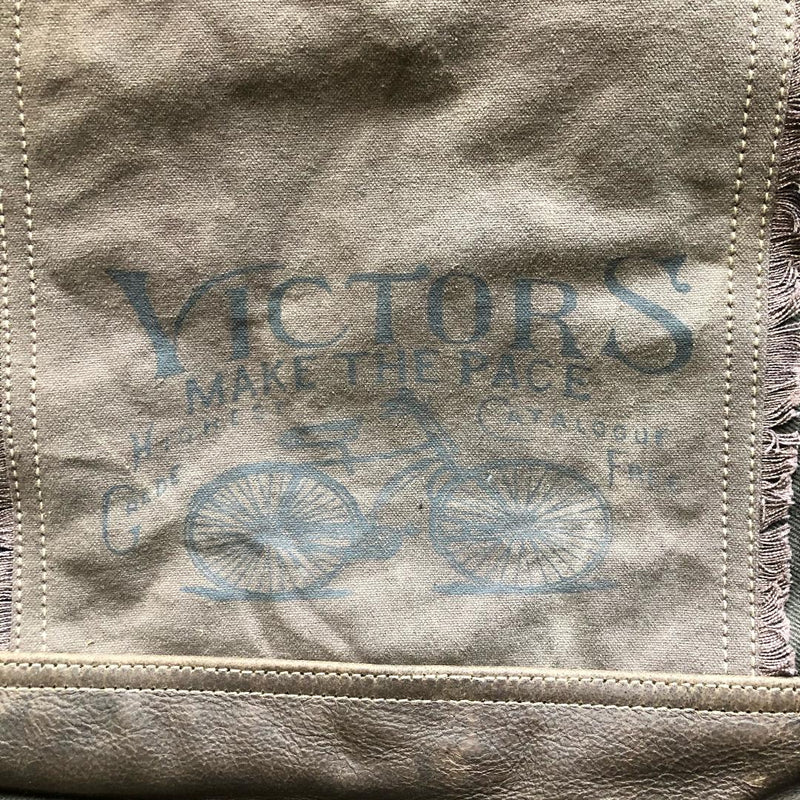 Upcycled Lightweight Canvas Tote Bag