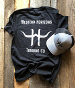 Western Horizons Graphic Tee "Classic Distressed" Black