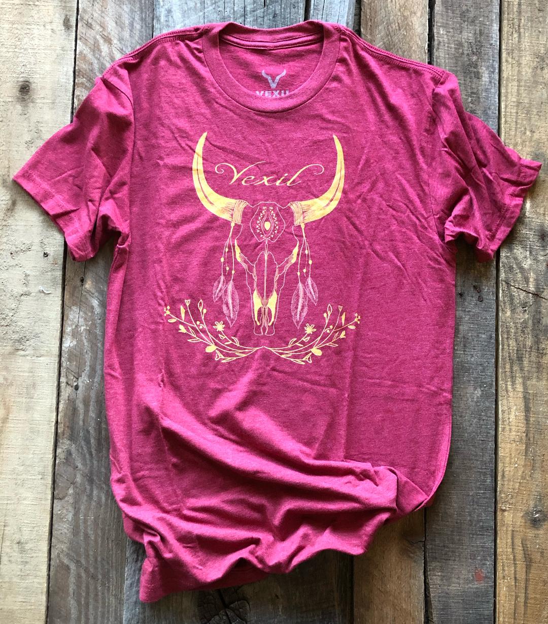 Vexil Brand "Buffalo Skull" T-Shirt