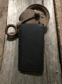 Leather Ostrich Pattern Cowhide Long Wallet